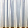 White Lead Weighted Net Curtains TT621 - Price by the Metre