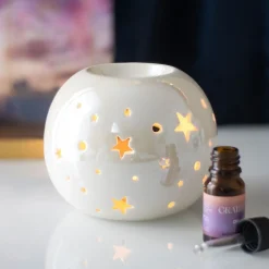 White Star Oil Burner & Wax Warmer