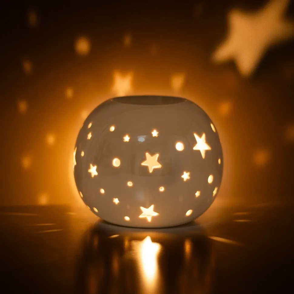 White Star Oil Burner & Wax Warmer