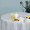 Wipe Clean Round Oil Cloth Tablecloth 150cm