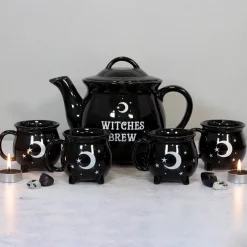 Witches Brew Ceramic Tea Set