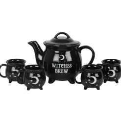 Witches Brew Ceramic Tea Set
