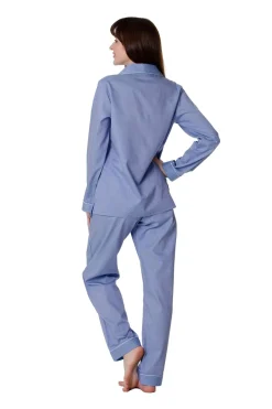 Women's 100% Cotton Long Sleeve Pyjama Amara Purple