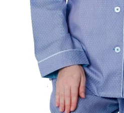Women's 100% Cotton Long Sleeve Pyjama Amara Purple