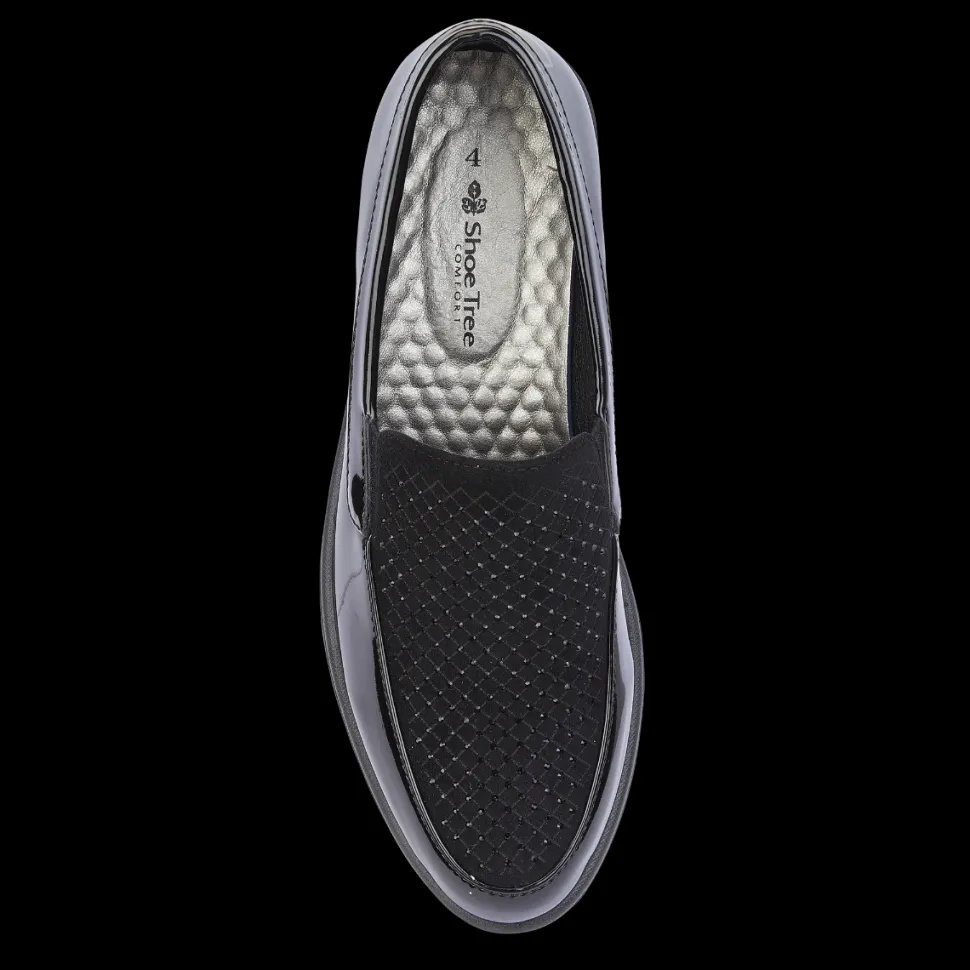 Women's Barbara Black Slip On Shoes