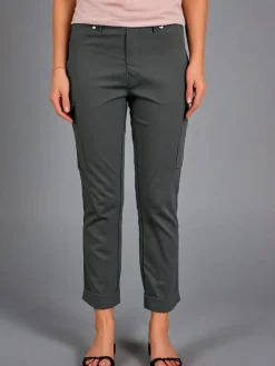 Women's Cargo Stretch Pants Olive 27" Leg