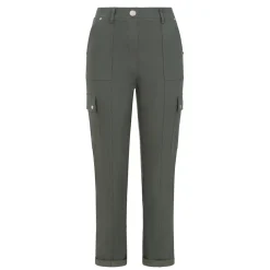 Women's Combat Style Stretch Utility Trousers Khaki