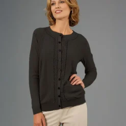 Women's Knitted Cardigan Black