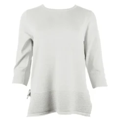 Women's Knitted Dress Top Ivory