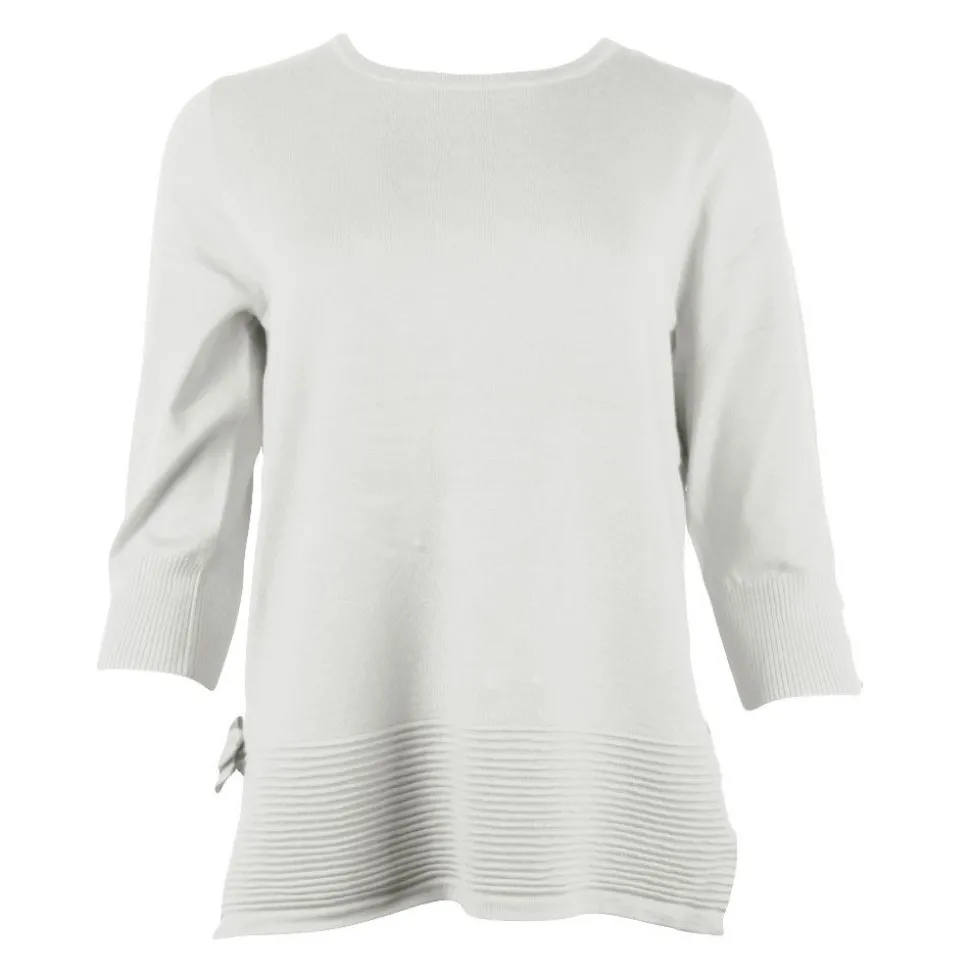 Women's Knitted Dress Top Ivory