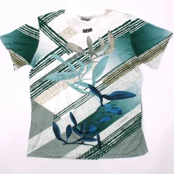 Womens Leaf Top Green