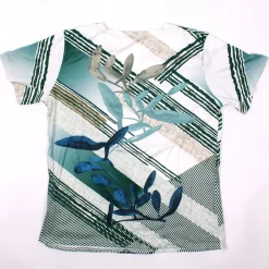 Womens Leaf Top Green