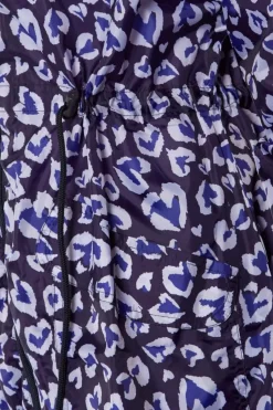 Women's Printed Parka Showerproof Jacket Leopard