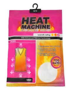 Women's Sleeveless Thermal Top White