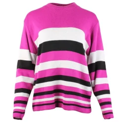 Women's Stripe Jumper Pink