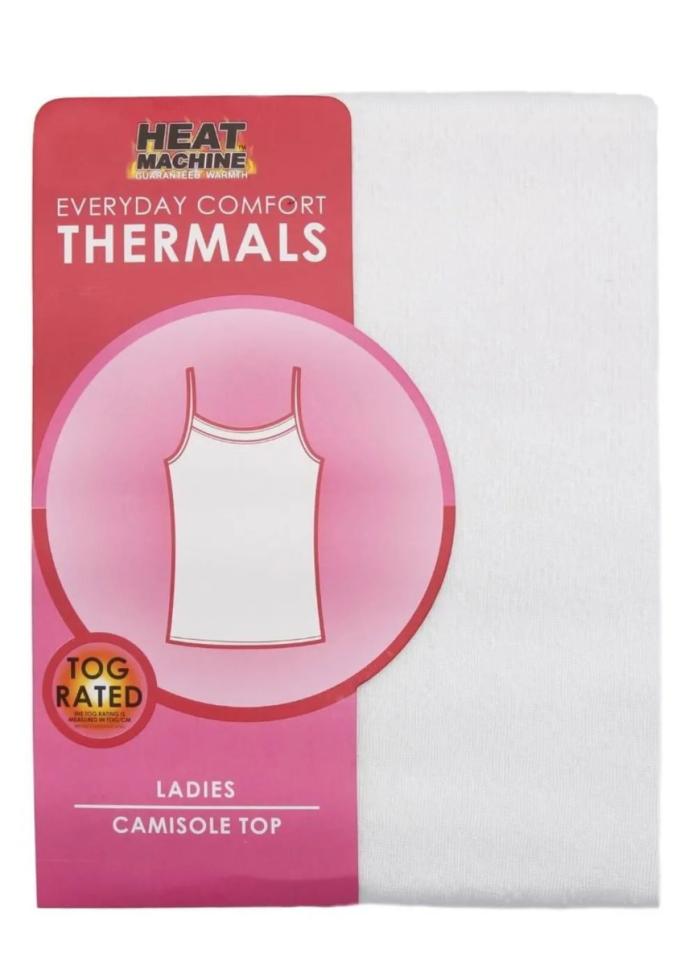 Women's Thermal Camisole Top White