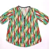 Womens Zip Top Multi