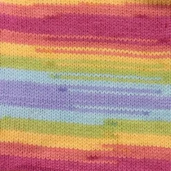 Wondersoft Merry Go Round DK Yarn 3154 Pastel Rainbow 100gm