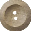 Wood Two Hole Button - Size 26