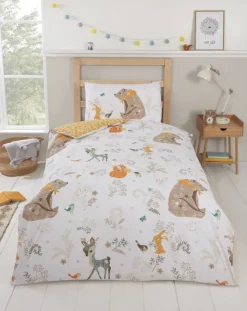 Woodland Friends Single Duvet Cover Set by Studio Kids