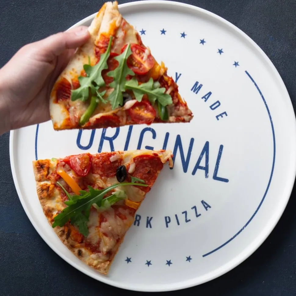 World Foods 31cm New York Pizza Plate by Typhoon