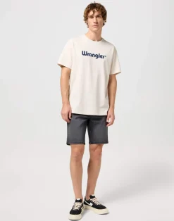 Wrangler Logo T-Shirt Off White