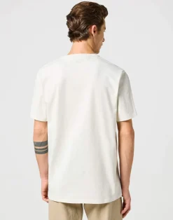Wrangler Sign Off T-Shirt Off White