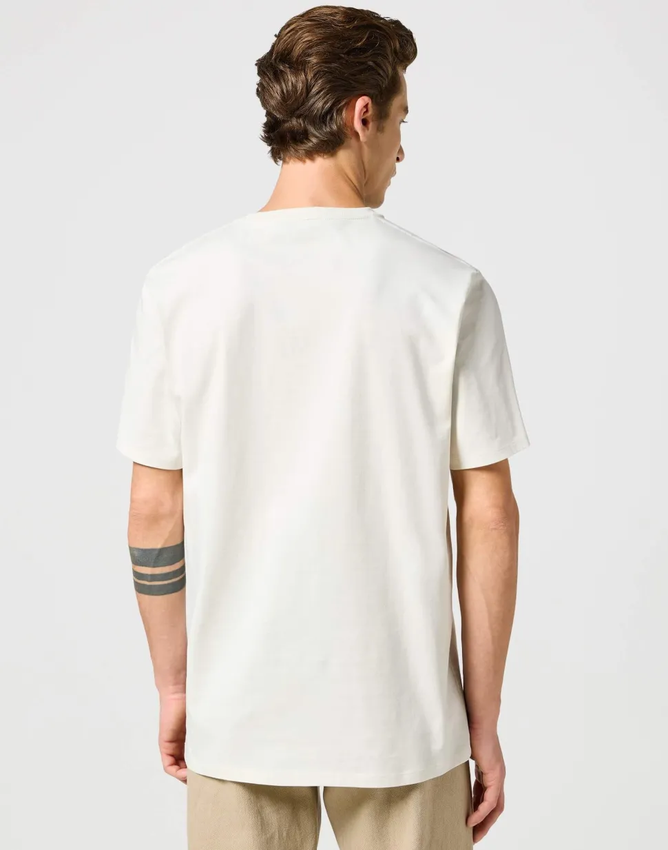 Wrangler Sign Off T-Shirt Off White