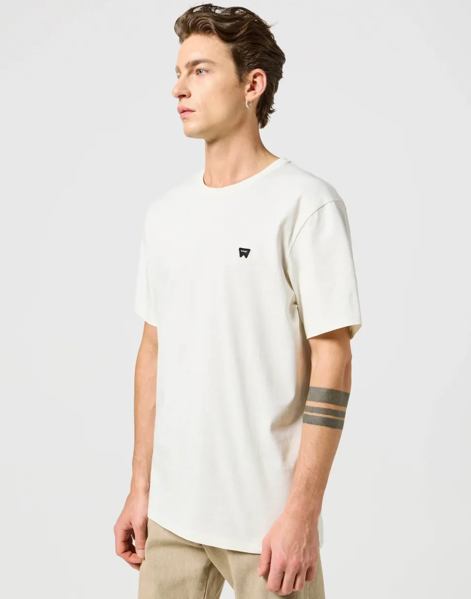 Wrangler Sign Off T-Shirt Off White