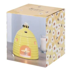 Yellow Beehive Ceramic Oil Burner